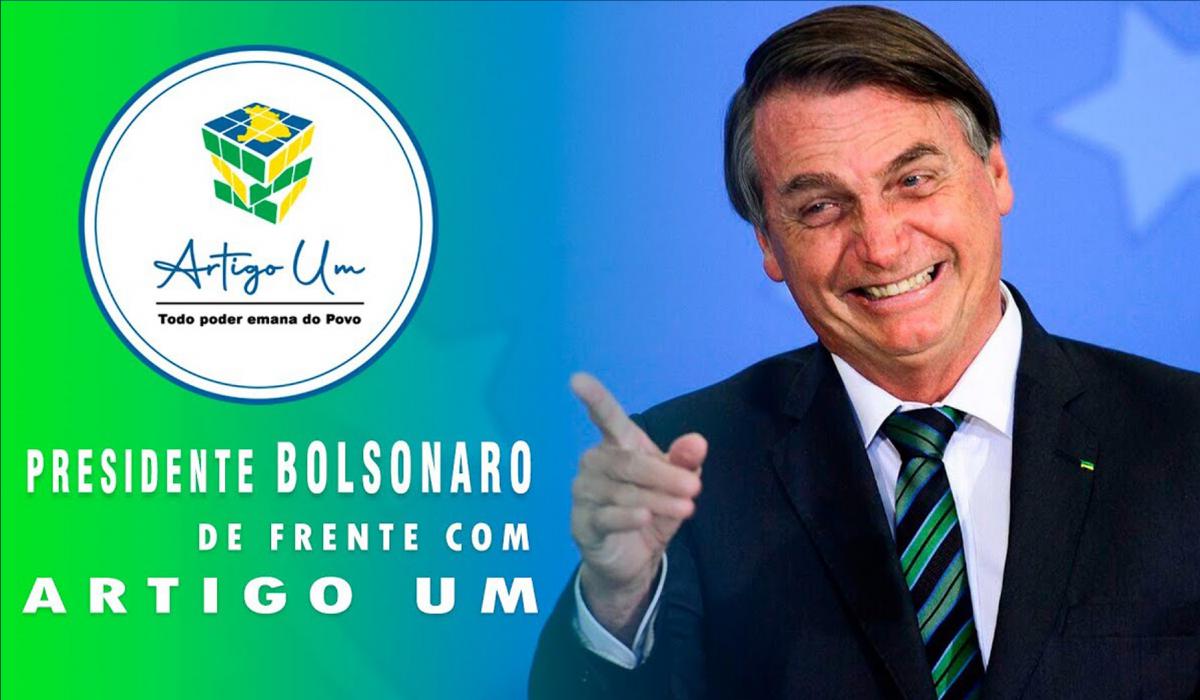 PRESIDENTE BOLSONARO DE FRENTE COM O ARTIGO UM | Todo Poder Emana do Povo! |