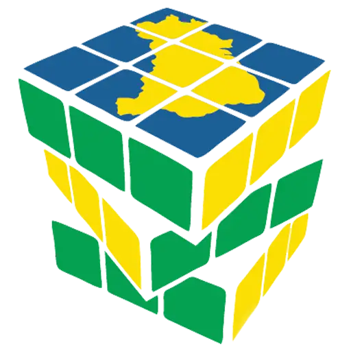 Ícone Cubo Partido Artigo Um